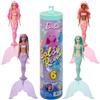 Barbie Color Reveal - Tesori del Mare, bambola sirena con effetto cambia colore, 6 accessori a sorpresa inclusi, ciondoli, pinna e spazzola per capelli, 3+ anni, JMW61
