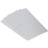 PATIKIL Polarizzato Pellicola Fogli, 3pz Adesivi Polarizzatore Lineare Polarizzatore Filtro per Schermo, Fotografia, Illuminazione, 100mmx155mm, 0 Gradi