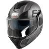 Givi Casco Moto Modulare P/J Givi X36 HPS VERTIGO Titanio Opaco N