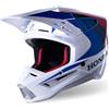 Alpinestars Casco Moto Alpinestars HONDA S-M5 ECE 22.06 Bianco Blu Rosso