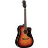 Eko Chitarra Acustica Elettrificata Eko Ranger CW EQ Brown Sunburst Cutaway