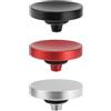 LT Easiyl 3 pulsanti di scatto concavo in lega di alluminio, 11 mm, compatibili con Fujifilm XT5 X100VI XT50 X-Pro3, compatibile con Nikon ZF DF, compatibile con Lei-ca Q3 M10 M11