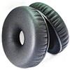 LINHUIPAD- Cuscinetti auricolari in pelle per cuffie Compatible with Telex Airman 850,cuscinetti di ricambio per auricolari/auricolari, parti di riparazione (nero)