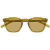 Saint Laurent Occhiali da Sole SL 28 053 Verde/Marrone Unisex 49/23/140