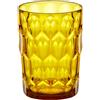 GUZZINI Bicchiere Alto Decoro 3 Vanity Bio-Based Giallo