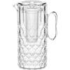GUZZINI Caraffa Vanity con Bulbo Refrigerante in Cristallo Acrilico Trasparente - Caraffa Elegante per Bevande Fresche
