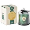 EDG Enzo De Gasperi Candela Goldlily con Cupola H 15 Cm Olive Flower