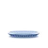 GUZZINI Vassoio Ovale Piccolo Vanity Bio-Based 32 x 19,5 Cm Blu