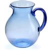 GUZZINI Caraffa "Balloon" 2 Lt in Plastica a Base Biologica Blu - Caraffa Leggera e Pratica per Cucina e Tavola