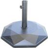 Moia Greenwood Base Ombrellone Diamante Cemento Nero D 48 cm 25 kg