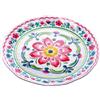 Ad Trend Piatto Piano Glen in Melamina D 28 Cm H 3 Cm Multicolor