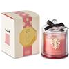 EDG Enzo De Gasperi Candela Goldlily con Cupola H15 Soft Roses