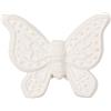 ETM Gesso Farfalla 4,5 Cm Bomboniera Bianco Cf 12 Pz