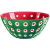 GUZZINI Contenitore Le Murrine in San D 20 Cm Smeraldo, Bianco, Rosso