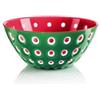 GUZZINI Contenitore Le Murrine in San D 25 Cm Smeraldo, Bianco, Rosso