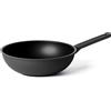 GUZZINI Wok D 28 Cm Cook&Color Nero