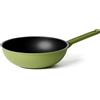 GUZZINI Wok D 28 Cm Cook&Color Verde Avocado