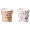 Ad Trend Tazzine Caffè Carta Ass. 7,5 Cl 50 Pz Bianco Beige