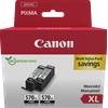 Canon Cartuccia d'inchiostro nero a resa elevata Canon PGI-570BK XL (confezione doppia)