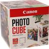 Canon Photo Cube e cornice + carta fotografica lucida Plus Glossy II PP-201 da 5"x5" (40 fogli) - Pacchetto creativo, verde