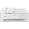 Canon Stampante fotografica wireless inkjet a colori multifunzione Canon PIXMA TS9551Ca, Bianca