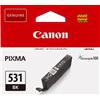 Canon Cartuccia d'inchiostro Canon CLI-531BK Nero