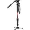 Manfrotto Kit monopiede Manfrotto Video Element MII in alluminio con testa fluida