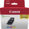 Canon Cartucce d'inchiostro colore Multipack Canon CLI-526 C/M/Y