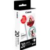 Canon Confezione carta adesiva pretagliata a tondini Canon ZINK™ 1,3", 20 fogli