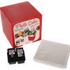 Canon Photo Cube con cartucce d'inchiostro PG-540 + CL-541 + carta fotografica lucida Plus Glossy II PP-201 5x5" (40 fogli) - confezione multipla