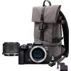 Canon Fotocamera mirrorless Canon EOS R10 + obiettivo RF-S 18-45mm F4.5-6.3 IS STM + zaino + scheda SD + batteria aggiuntiva