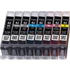 Canon 8 Cartucce d'inchiostro Multipack Canon CLI-42 BK/GY/LGY/C/M/Y/PC/PM