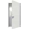 NINZ Firedoors Porta tagliafuoco REI120 PROGET NINZ verniciata bianco ral9002 - L x H (mm) 1000x2150 - Apertura DX