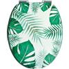 Wirquin 20722725 Sedile WC Woody con freno di caduta, verde