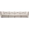KNOLL divano a 4 posti PILLO in tessuto Cat. C Haven Sand - PILSER+PILSEL+2xPILSI-C-HV0019