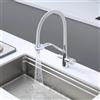 SJQKA Rubinetto 3 Vie Per Depuratore,rubinetto Tre Vie Per Depuratore Acqua,Rubinetto Per Cucina A Girevole A 360°,Miscelatore Per Lavello Con Beccuccio Flessibile Rubinetto Per Lavello Da Cucina