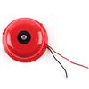 Ejoyous Chimes Fire Protection Campanello Antincendio Elettrico, 100db, 4 Pollici, 12V, per Allarme Evacuazione Scolastica