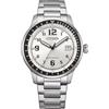 CITIZEN NJ0190 - Orologio automatico da uomo, con cinturino in acciaio inossidabile e data, in diverse varianti, argento, Moderno