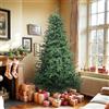 YITAHOME Albero di Natale artificiale, 182 cm, circa 900 PE stampaggio a iniezione e punte in PVC, albero di Natale realistico con telaio e supporto in metallo, montaggio rapido per casa negozi, 182 x