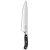 Victorinox Grand Maître, Coltello da chef professionale, Lama extra affilata, affilatura diritta, 25 cm, Manico in plastica robusta, Acciaio inossidabile, nero
