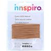 INNSPIRO Cordone cuoio naturale 1,0 mm. 5 m.