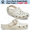 Crocs Zoccoli Crocs Classic con fibbia smaltata Frappé 213347-2MC taglia unisex