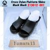 Crocs Dylan Platform Slides nero nero 213012-001 taglia unisex