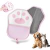 Medrialife 2 Guanti Rimuovi Peli Animali, Guanto Anti Peli per Gatti e Cani, Guanto Leva Peli Riutilizzabile per Divano, Mobili, Tappeti e Sedile Auto, Guanto Peli Gatto Rosa