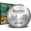Bayerwald Werkzeuge Bayerwald - Lama per sega circolare HM Ø 315 x 3,2 x 30 mm Z=72 kW Serie 11.55 denti alternativi per sezioni longitudinali e trasversali in legno/materiali a base di legno