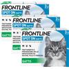Frontline Spot On Gatti Antiparassitario Contro Pulci, Zecche e Pidocchi KIT 9 PIPETTE