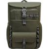 HP Zaino Modulare per Notebook fino a 15.6", 3 Prodotti in 1, Tasche Interne e Esterne, Vani Imbottiti, Resistente all'Acqua, Tracolla Removibile, Creato con Materiale Riciclato, Grigia/Verde