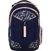 satch match Dalla 5ª classe, ergonomico, capacità di 35 L, stabile, massima organizzazione Bloomy Breeze - Blu scuro