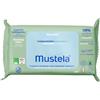 Mustela Salviette Cambio Pannolino Compostabili Profumate, 100% Fibre Lyocell di Origine Vegetale, Corpo e Make Up, Neonati e Tutta la Famiglia - 99,5% di Ingredienti di Origine Naturale (60 Pezzi)