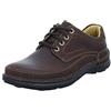 Clarks Nature Three Mens Mahogany Leather, 10.5